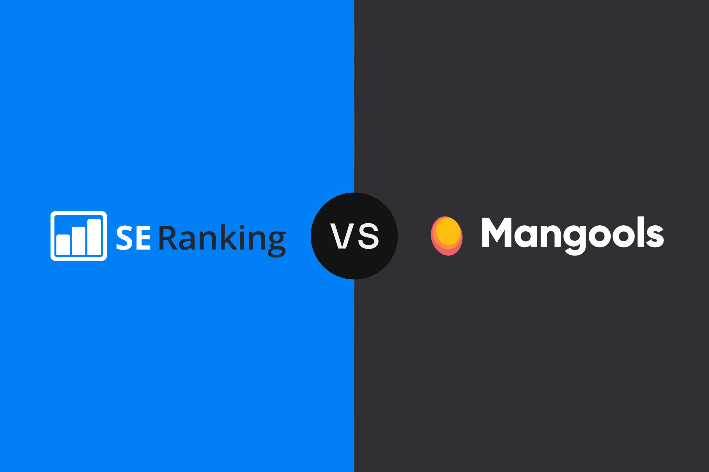 Image comparing SE Ranking and Mangools against each other